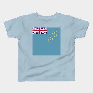 Tuvalu flag Kids T-Shirt